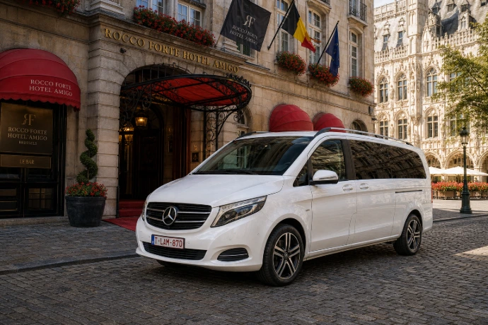 Van spacieux pour roadshows B2B